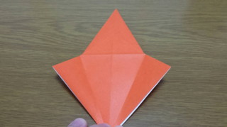鶴の折り方手順7-6